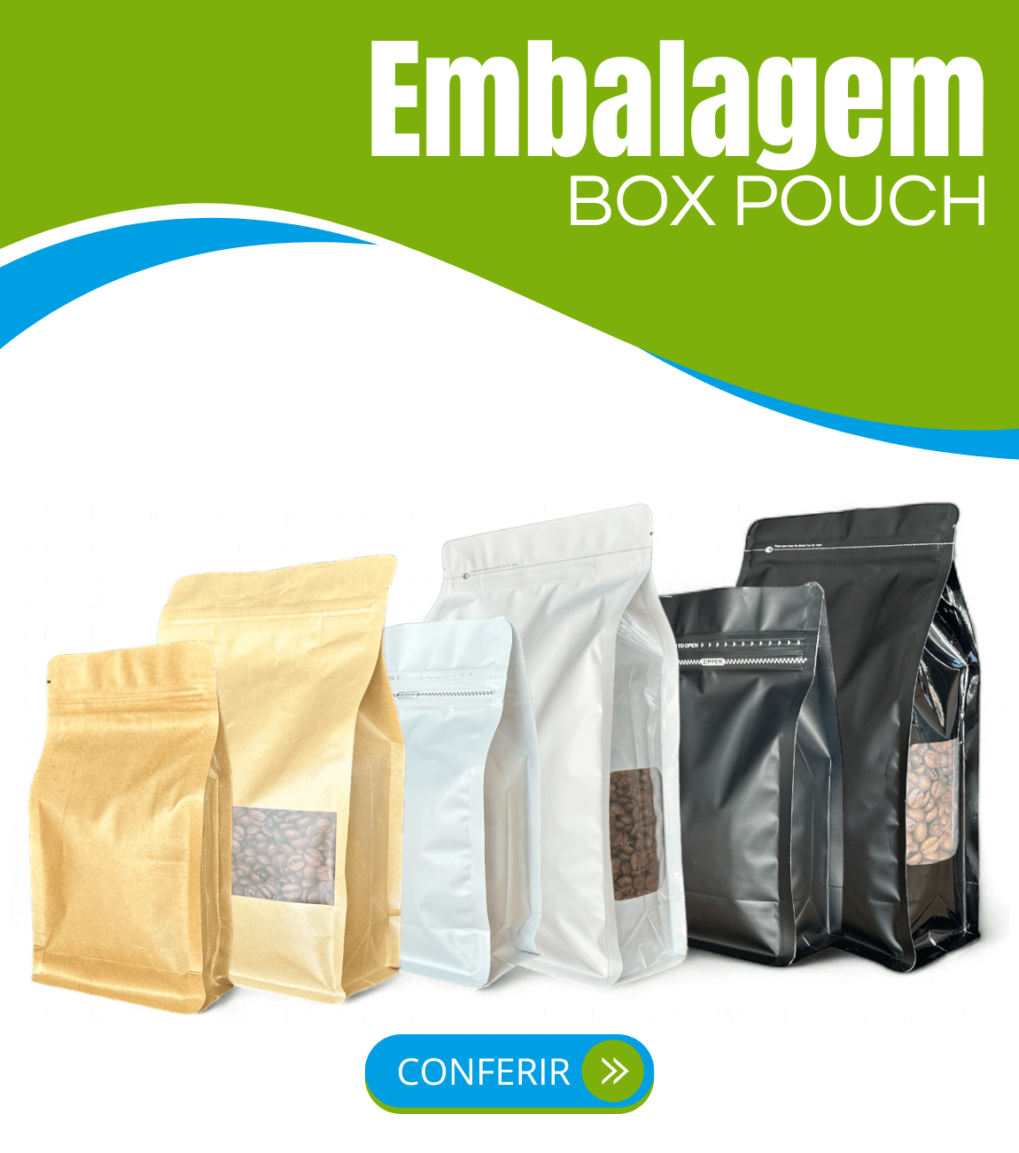 Embalagens box pouch 