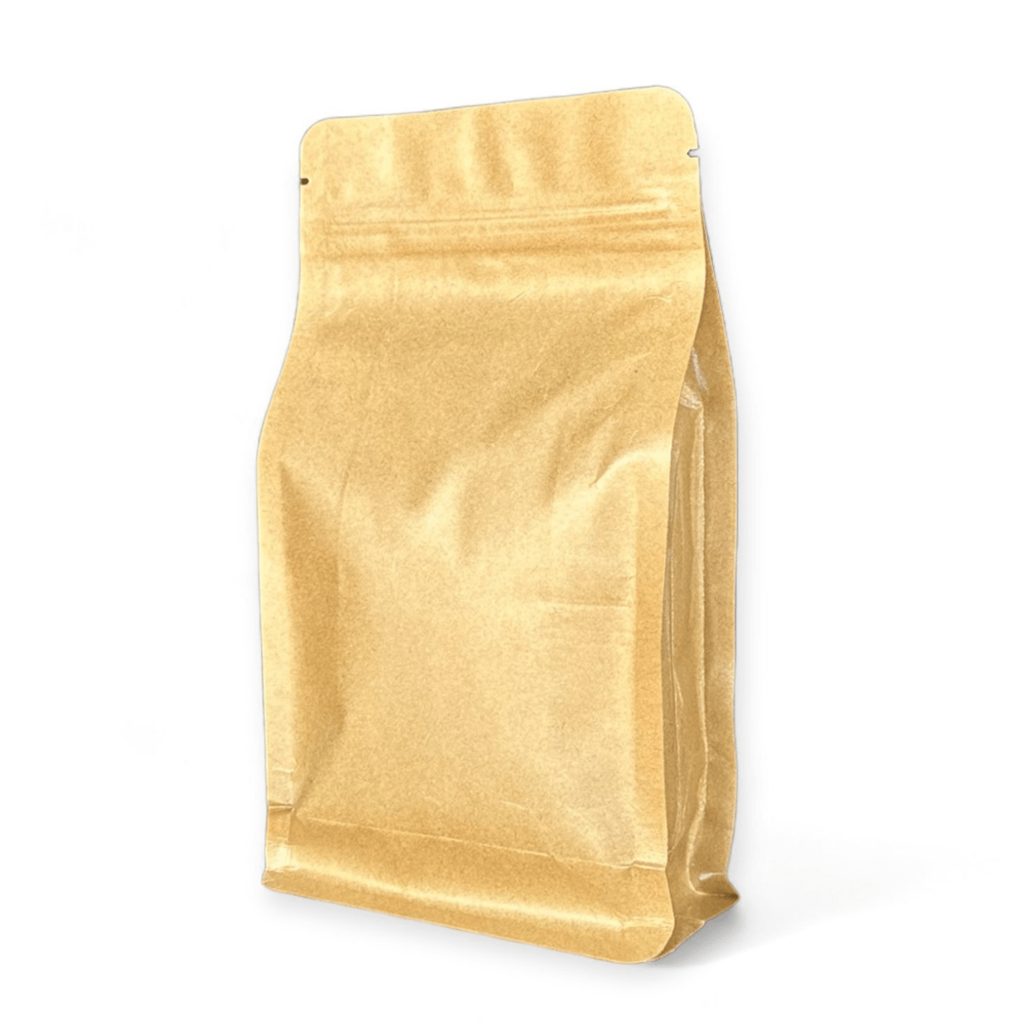 Embalagem Box Pouch Kraft 12x22+6 com Zip Lock 