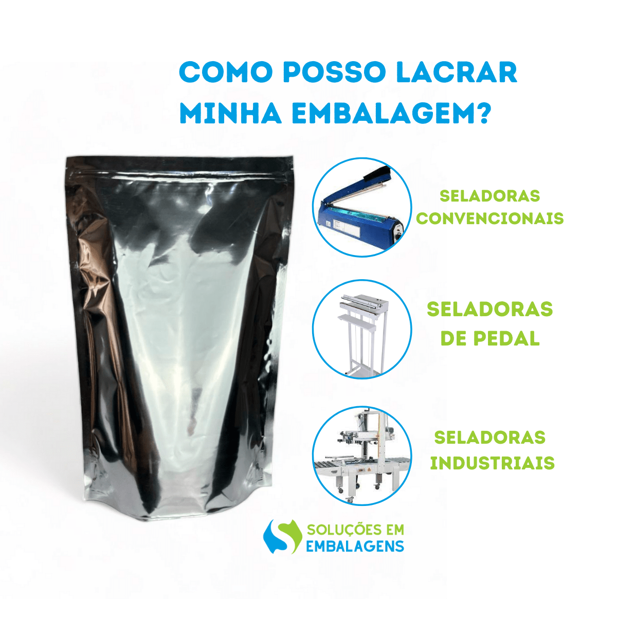 SACO METALIZADO ZIP LOCK 29,5X41,5 STAND UP POUCH