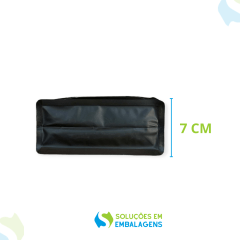 Embalagem para Café 250g Box Pouch Preto Fosco com Zip Lock
