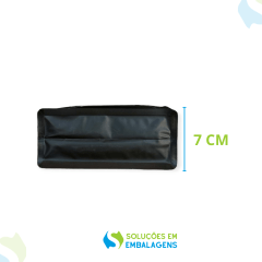 Embalagem para Café 1Kg Box Pouch Preto Fosco com Zip Lock