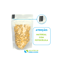 SACO STAND UP TRANSPARENTE 8X12 COM ZIP LOCK