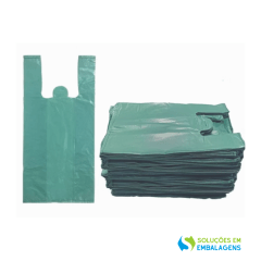 Sacola Reciclada Alça Camiseta: Praticidade Sustentável para o seu Negócio