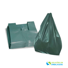 Sacola Reciclada Alça Camiseta: Praticidade Sustentável para o seu Negócio