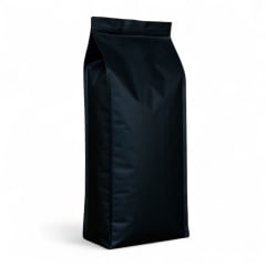 Embalagem para Café 1Kg Preto Fosco 4 Soldas 