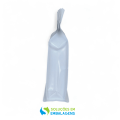 Embalagem para Café 250g Box Pouch Branco com Zip Lock