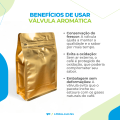 Embalagem Box Pouch Dourado Fosco 13x20