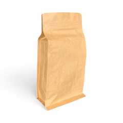 Embalagem para Café 250g Box Pouch Kraft com Zip Lock