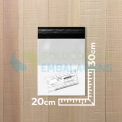 Envelope para E-commerce com Bolsa Canguru 20x30