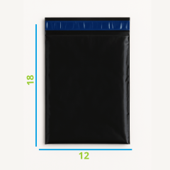 Envelope de Segurança Plástico Correios Cinza 12x18