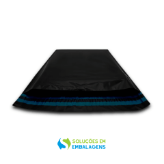 Envelope de Segurança Plástico Correios Cinza 12x18