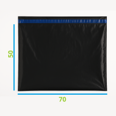 Envelope de Segurança Plástico Correios Cinza 70x50