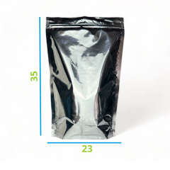 Saco Metalizado Zip Lock 23X35 Stand Up Pouch