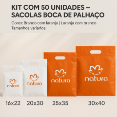 Sacola Boca de Palhaço  -  Arte Natura