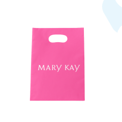 Sacola Boca de Palhaço Rosa 20x30 -  Arte Mary Kay