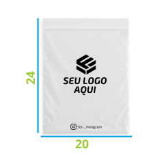 Saco Zip Lock Personalizado 20x24 