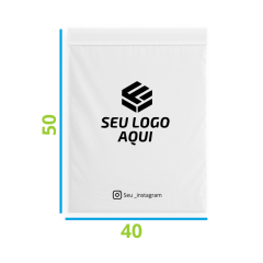 Saco Zip Lock Personalizado 40X50 
